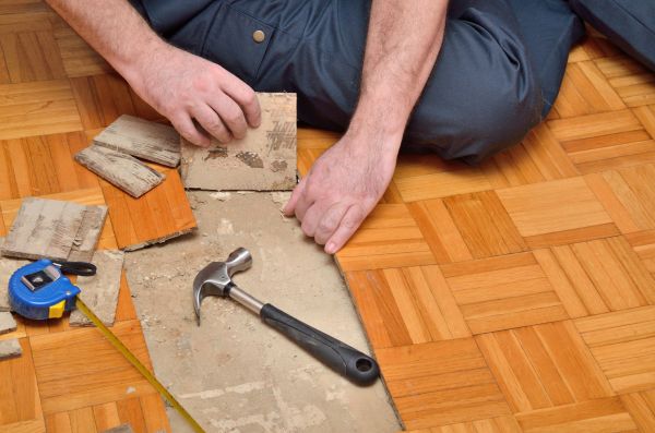 Handyman Floor Repair in Duluth