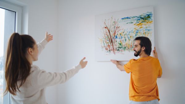 Artwork Hanging in Duluth