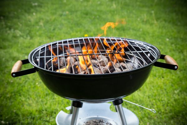 Charcoal Grill Assembly in Duluth