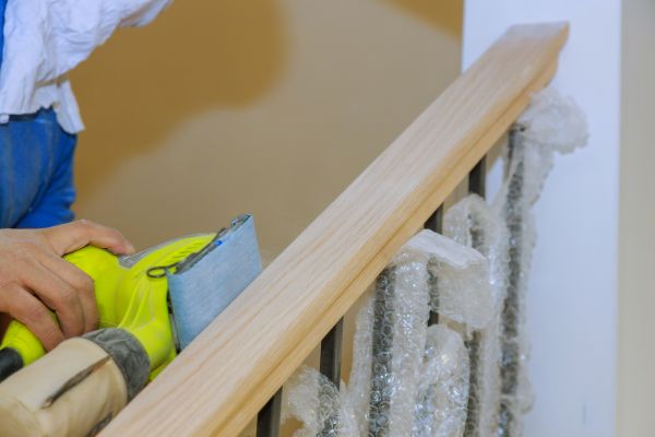 Handrail Sanding in Duluth